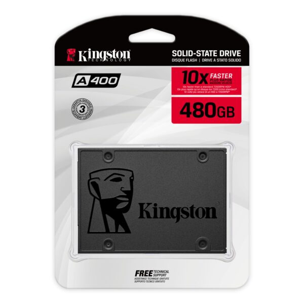 UNIDAD SDD 2.5 SATA 480GB KINGSTON A400